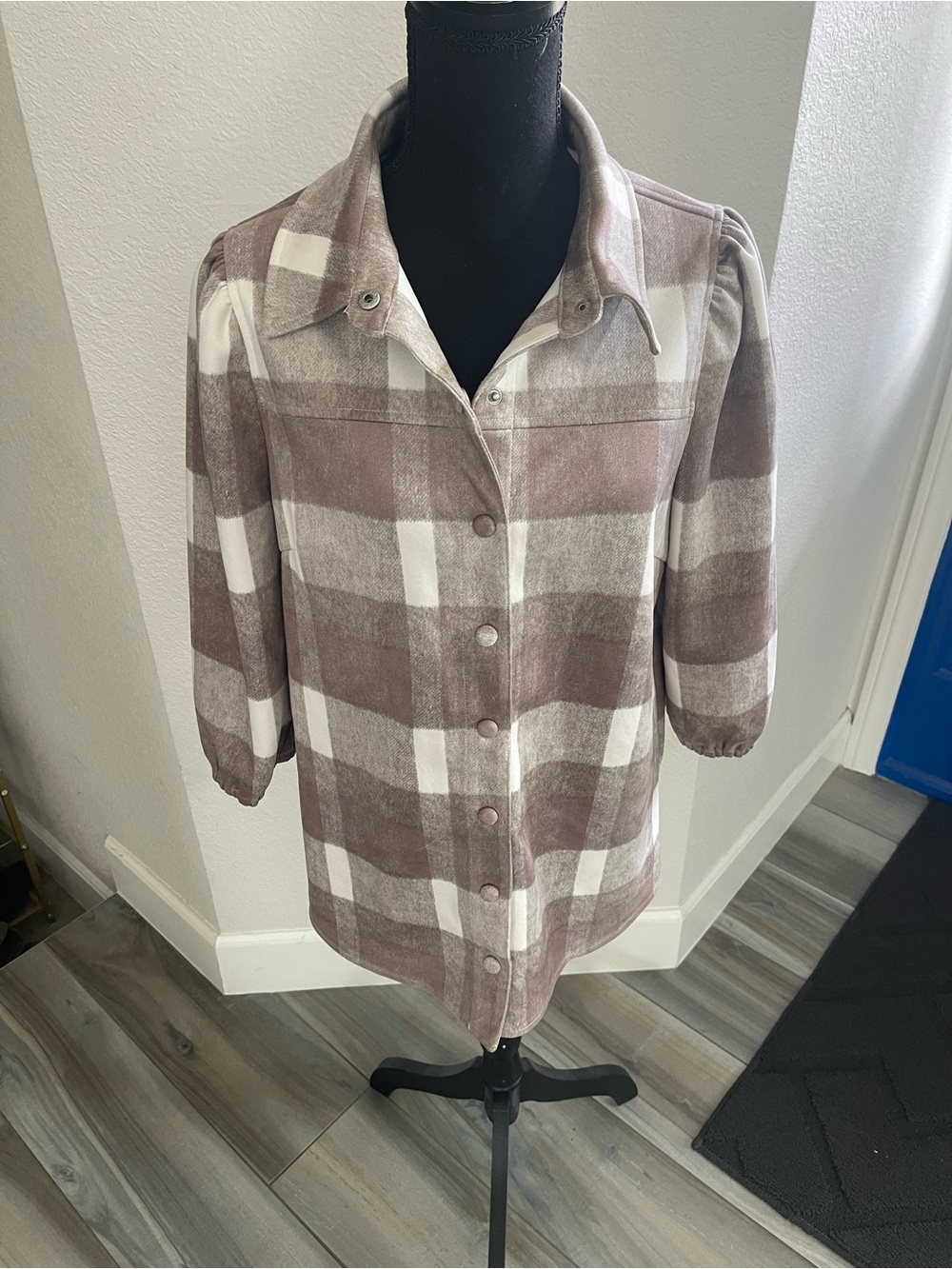 Dolce Cabo Navy and White Logo Patch Top